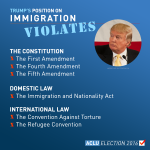IMMIGRATION UNDER TRUMP ADMINISTRATION