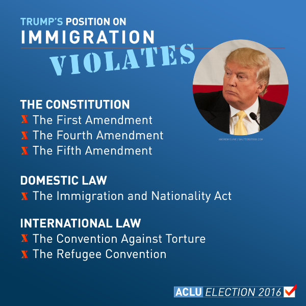 IMMIGRATION UNDER TRUMP ADMINISTRATION