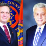 Nassau County Executive Edward Mangano (left), his wife Linda, and former Town of Oyster Bay Town Supervisor John Venditto (Right) are charged with corruption. If convicted, they may face up to 20 years in prison