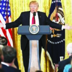 Trump rails at media for its reporting repeating umpteenth time CNN is fake media