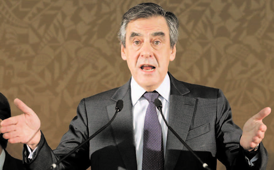French presidential candidate Fillon