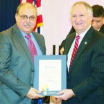 George Maragos honors Jehangir Khattak