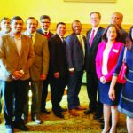 Indian American community leaders met Kansas Governor Sam Brownback and Lt. Governor Jeff Colyer