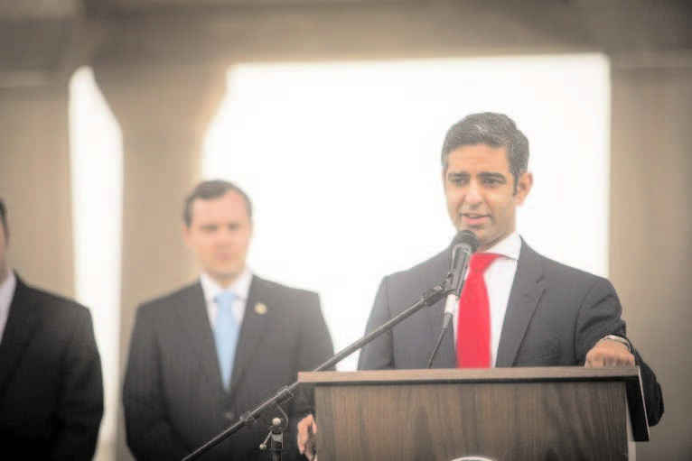 The Republican announced his run for the top elected position in the State earlier this month