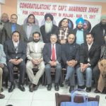 Led by Harbachan Singh, Secretary-General of INOC, USA, loud chants of "Congress Party Zindabad, and Capt. Amarinder Singh Zindabad," resonated in the hall where a large gathering had assembled.