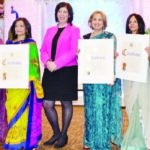 The Honorees with their awards Photo/Vijay Shah