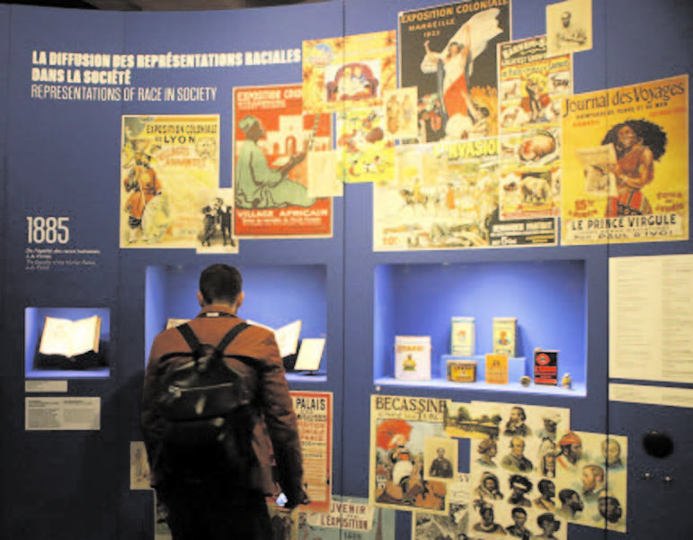 Paris exhibition explores racism