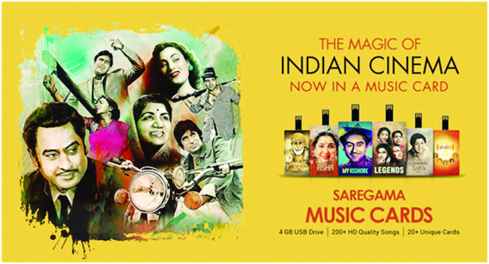 SAREGAMA MUSIC CARDS