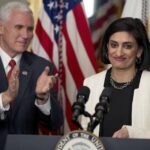 Verma was sworn in by U.S. Vice President Mike Pence as administrator of the Centers for Medicare and Medicaid Services