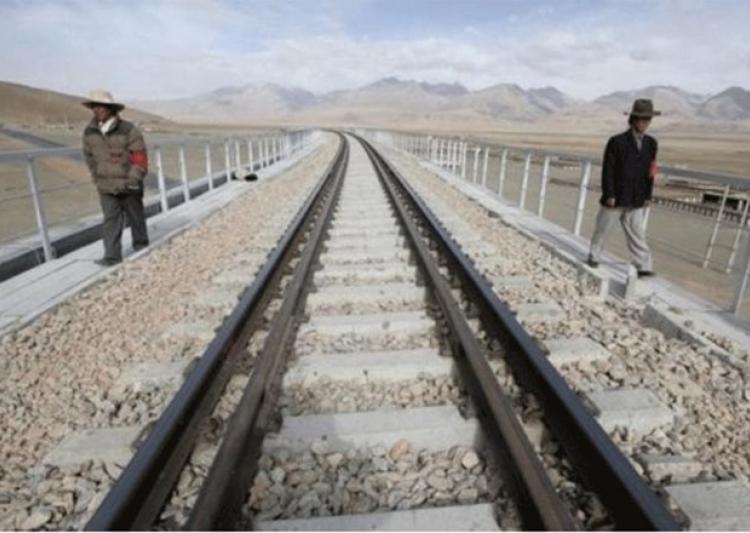 TAWANG IN ARUNACHAL WITH RAIL NETWORK