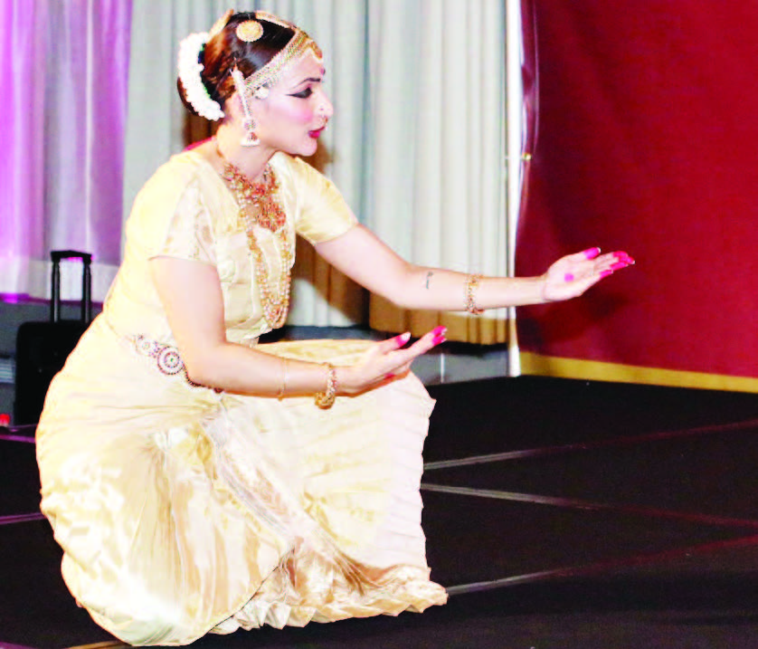 Aishwaryaa Rajnikanth Dhanush enchanted the gathering with her Bharatnatyam performance, March 8 Photo / Mohammad Jaffer/SnapsIndia