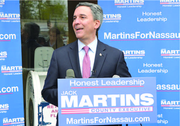 JACK MARTINS ANNOUNCES RUN FOR NASSAU