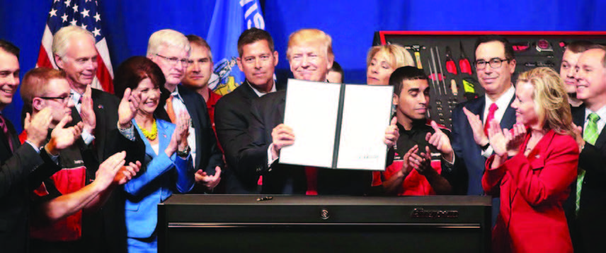President Trump signs executive order targeting foreign work visas