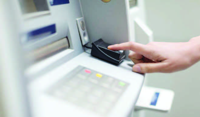 REPLACE ATM PINS WITH FINGERPRINTS