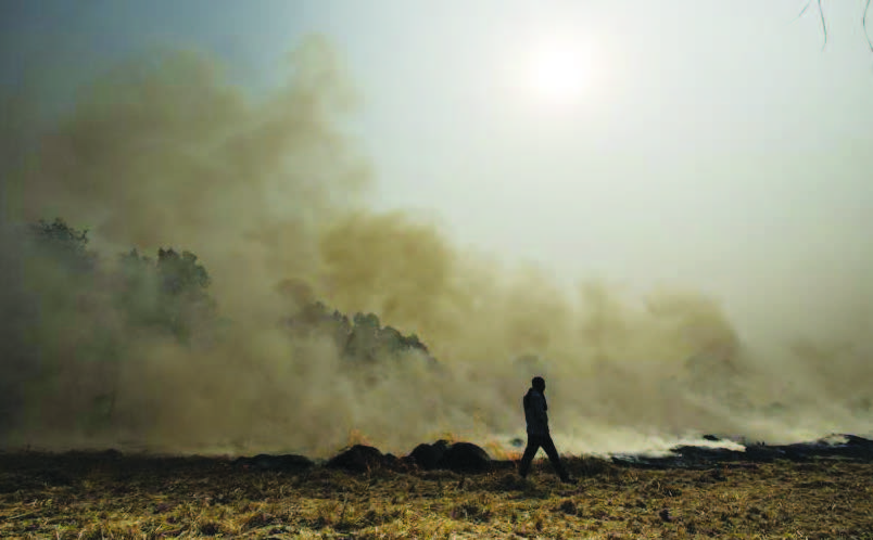 AIR POLLUTION LEADS TO HEART ATTACK