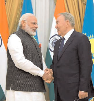 Modi meets Astana