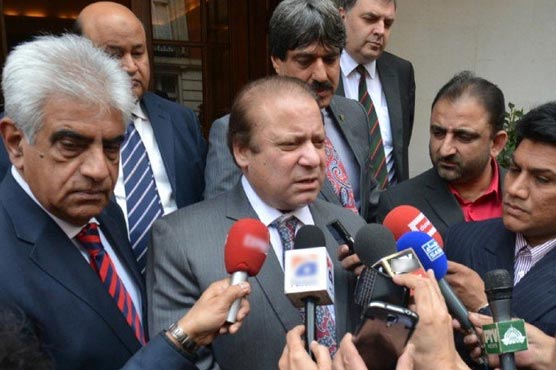 PM Nawaz Sharif in London