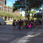 Protesters in Austin