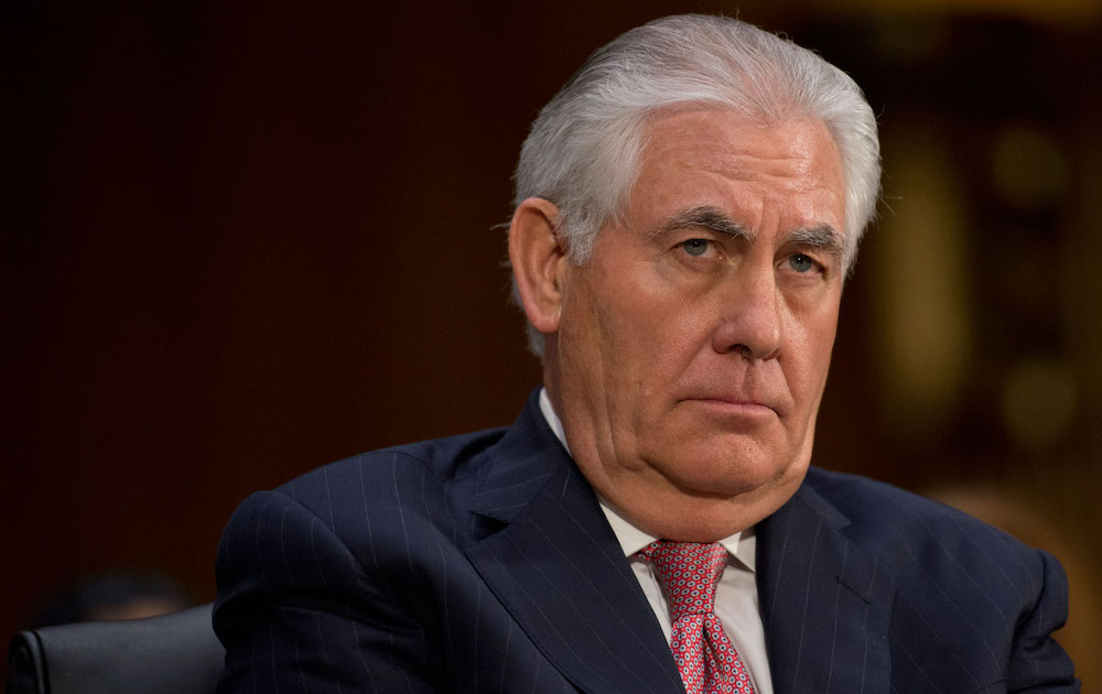 Rex Tillerson Confirmation HEaring