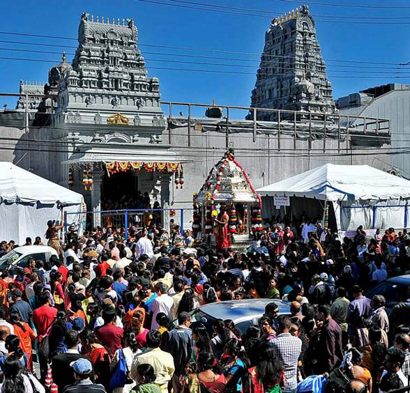 Ganesha Chaturthi at Ganesha Temple