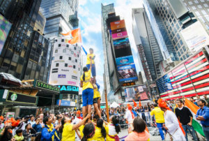 Diwali at Times square