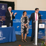 Kiran Patel and wife with President of