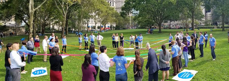 New Yorkers Gather Courtesy of Outward Bound Peacebuilding (1)