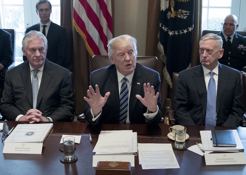 Trump Tillerson Mattis