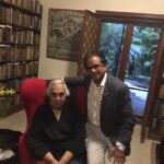 Dr. Raju with Romila Thapar
