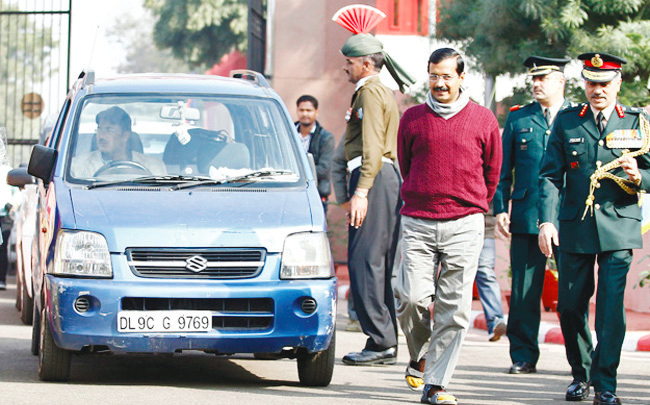 Kejriwal car