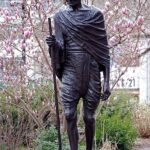 Statue of Gandhi in Union Square NY