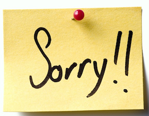 Apology