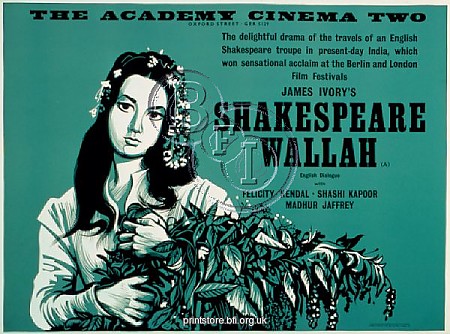 Academy Poster for James Ivory’s Shakespeare Wallah (1965)
