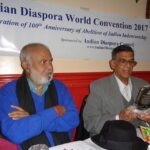 Ramesh Kalicharan-(l) at recogntion read by Santram Bhanjhanjan