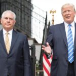 Tillerson with Trump