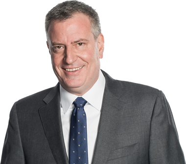 Mayor Bill de Blasio