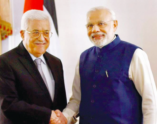 PM Modi Palestine visit