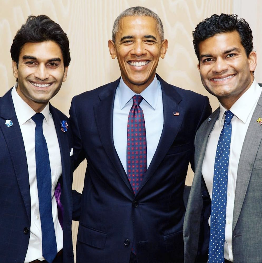 Suraj and Obama