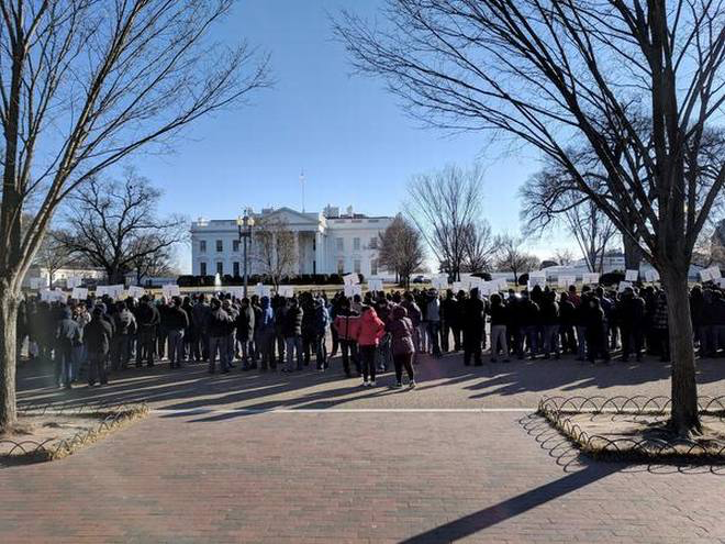 Indian American community marches