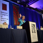 National Congress of American Indians surprised by Elizabeth Warren