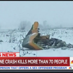Russian passenger plane crashes outside Moscow