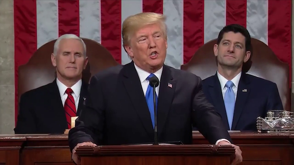 Trump speech at SUA