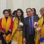 Indian Consulate New York honored to host Air India’s all-women-crew pilots