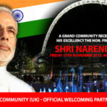 Modi poster in london in 2015