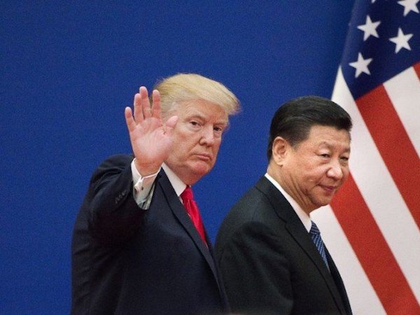 Trump with Xi Jinping