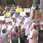 Hungama in Rajya Sabha