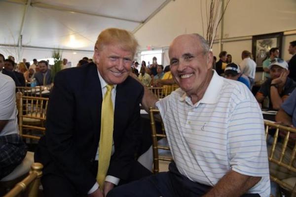 Trump and Rudy old ties
