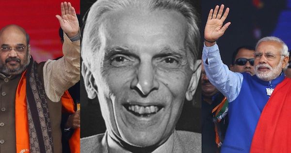 Jinnah Laughing at Modi