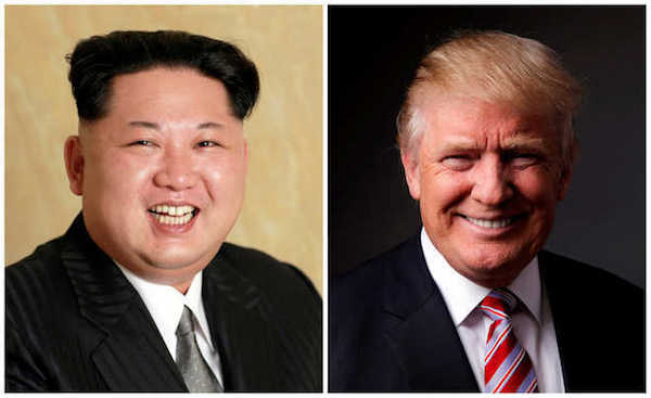 Kim Jong Un and Trump