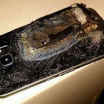 Exploded cell phone